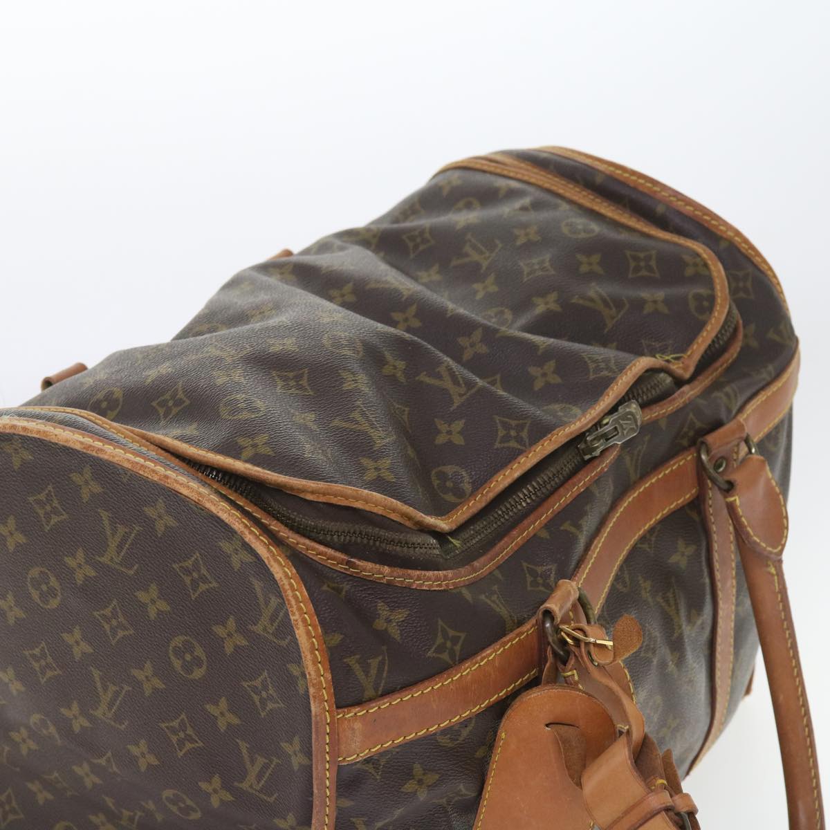 LOUIS VUITTON Monogram Sac Shan 45 Pet Carry M42024 LV Auth th4133