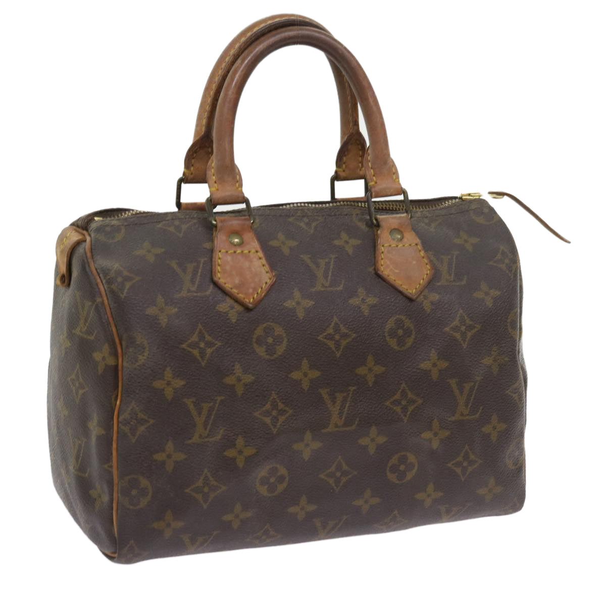 LOUIS VUITTON Monogram Speedy 25 Hand Bag M41528 LV Auth th4134