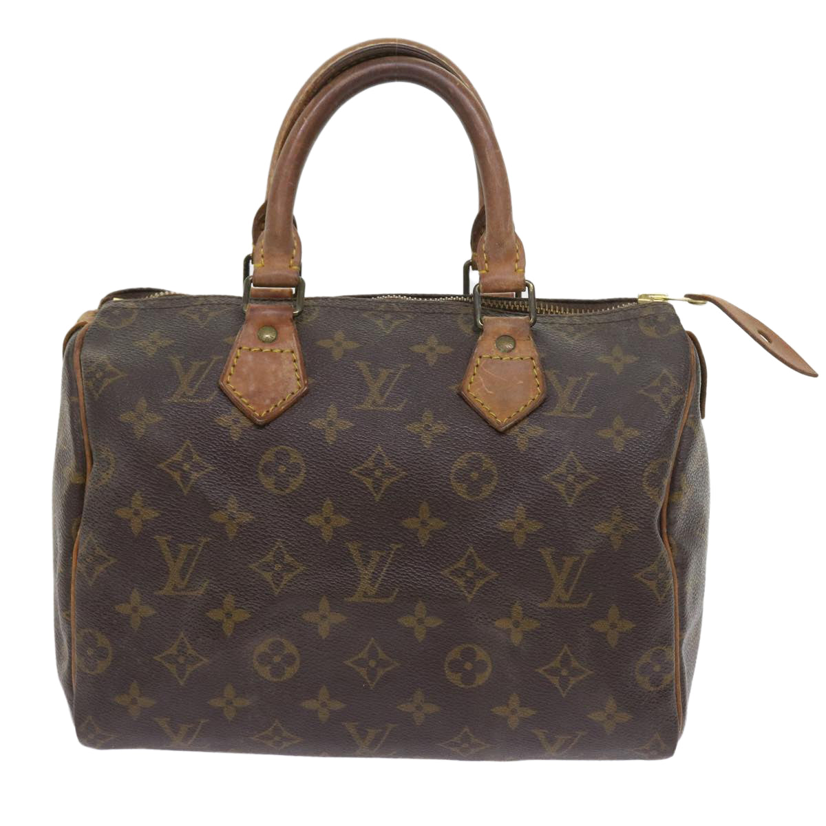 LOUIS VUITTON Monogram Speedy 25 Hand Bag M41528 LV Auth th4134