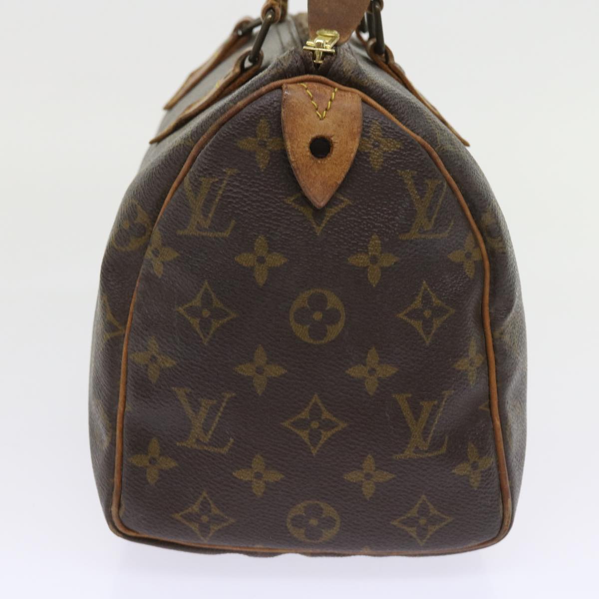 LOUIS VUITTON Monogram Speedy 25 Hand Bag M41528 LV Auth th4134