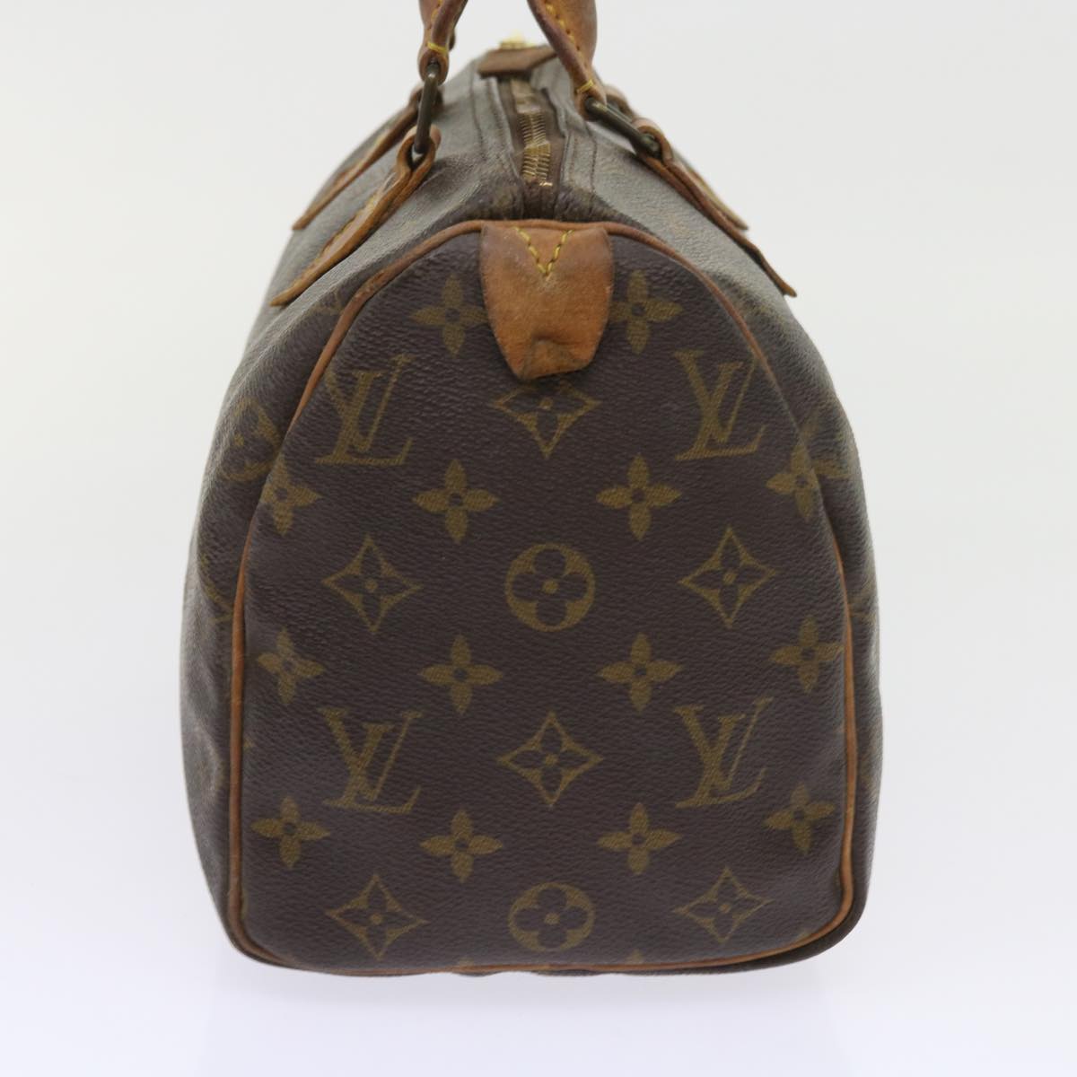 LOUIS VUITTON Monogram Speedy 25 Hand Bag M41528 LV Auth th4134