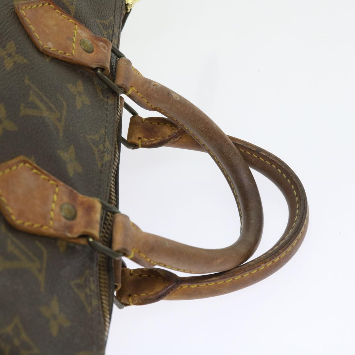 LOUIS VUITTON Monogram Speedy 25 Hand Bag M41528 LV Auth th4134