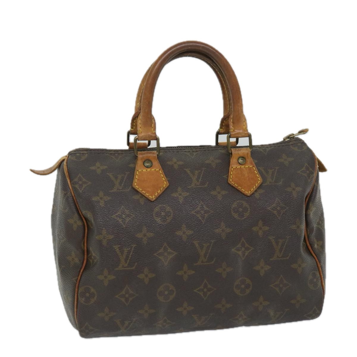 LOUIS VUITTON Monogram Speedy 25 Hand Bag M41528 LV Auth th4142