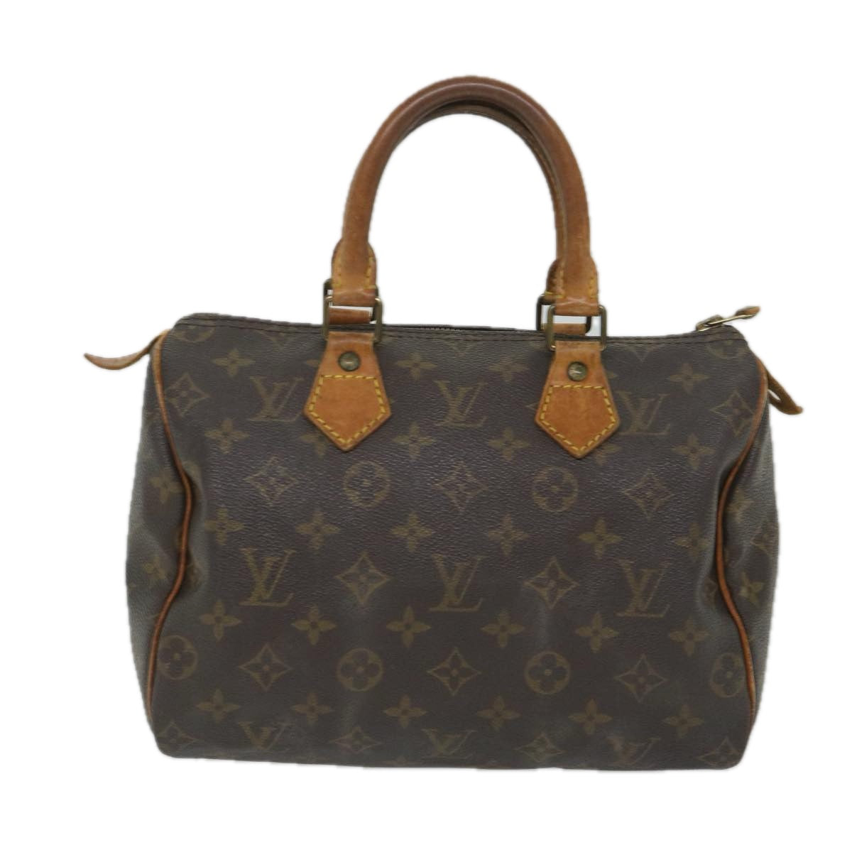 LOUIS VUITTON Monogram Speedy 25 Hand Bag M41528 LV Auth th4142