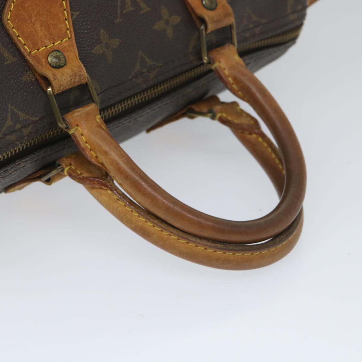 LOUIS VUITTON Monogram Speedy 25 Hand Bag M41528 LV Auth th4142