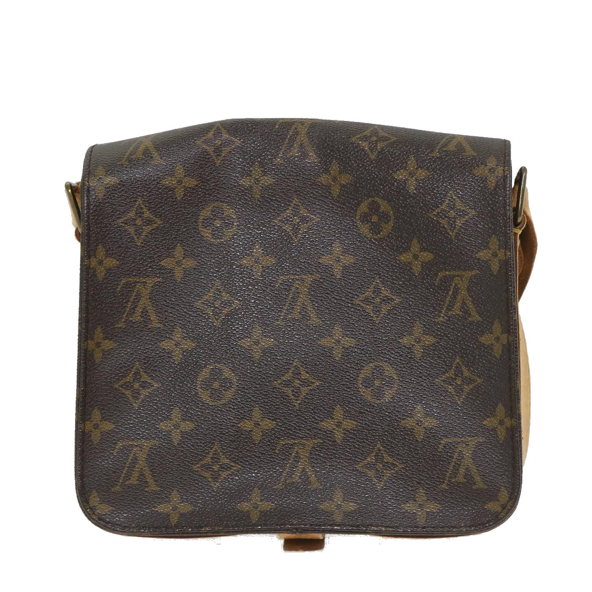 LOUIS VUITTON Monogram Cartouchiere MM Shoulder Bag M51253 LV Auth th4143 - 0