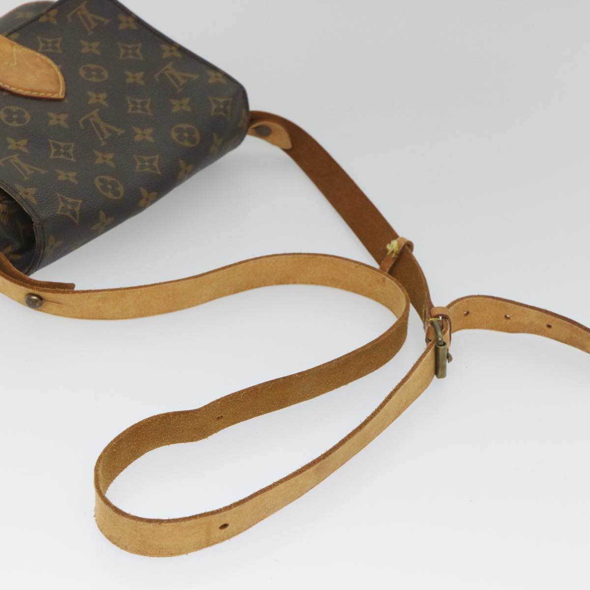 LOUIS VUITTON Monogram Cartouchiere MM Shoulder Bag M51253 LV Auth th4143