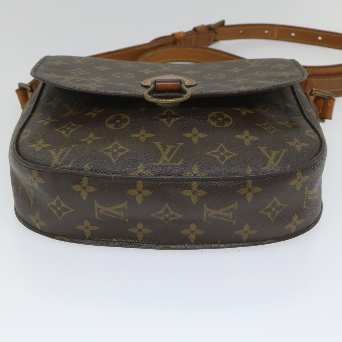 LOUIS VUITTON Monogram Saint Cloud GM Shoulder Bag M51242 LV Auth th4160