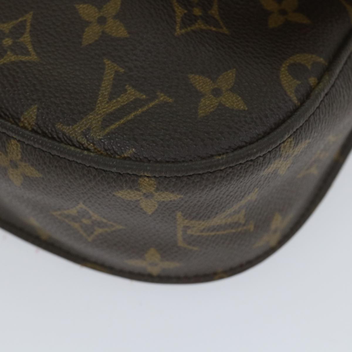 LOUIS VUITTON Monogram Saint Cloud GM Shoulder Bag M51242 LV Auth th4160