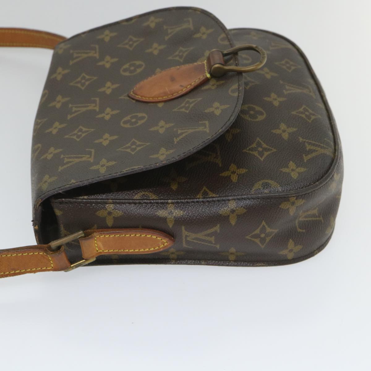 LOUIS VUITTON Monogram Saint Cloud GM Shoulder Bag M51242 LV Auth th4160