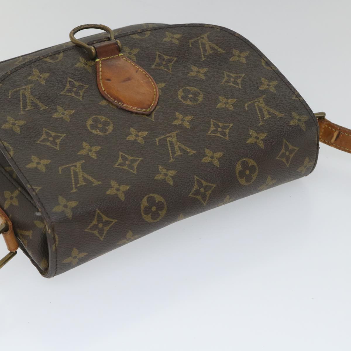 LOUIS VUITTON Monogram Saint Cloud GM Shoulder Bag M51242 LV Auth th4160