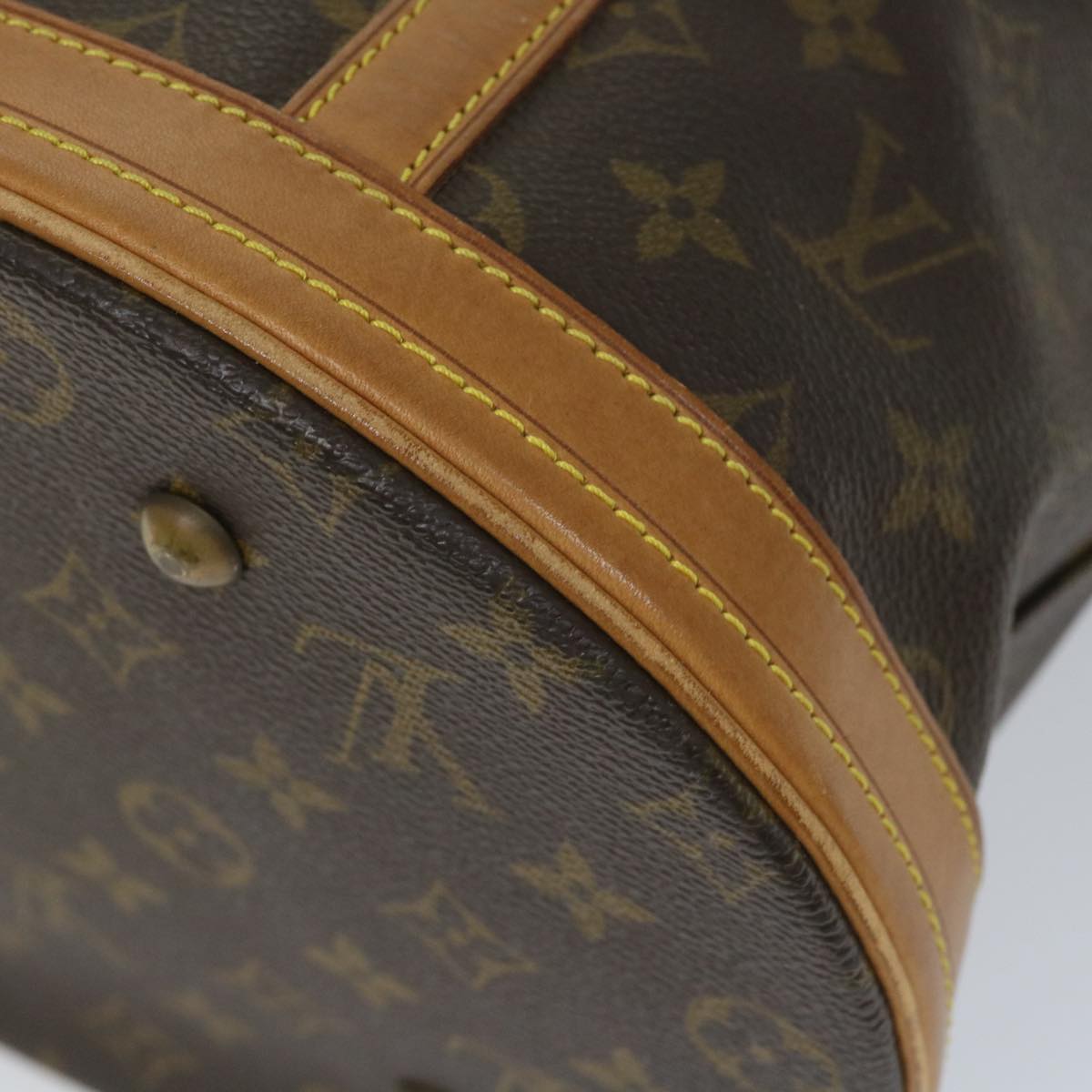 LOUIS VUITTON Monogram Bucket GM Shoulder Bag M42236 LV Auth th4170