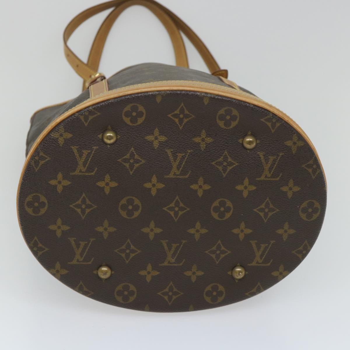 LOUIS VUITTON Monogram Bucket GM Shoulder Bag M42236 LV Auth th4170