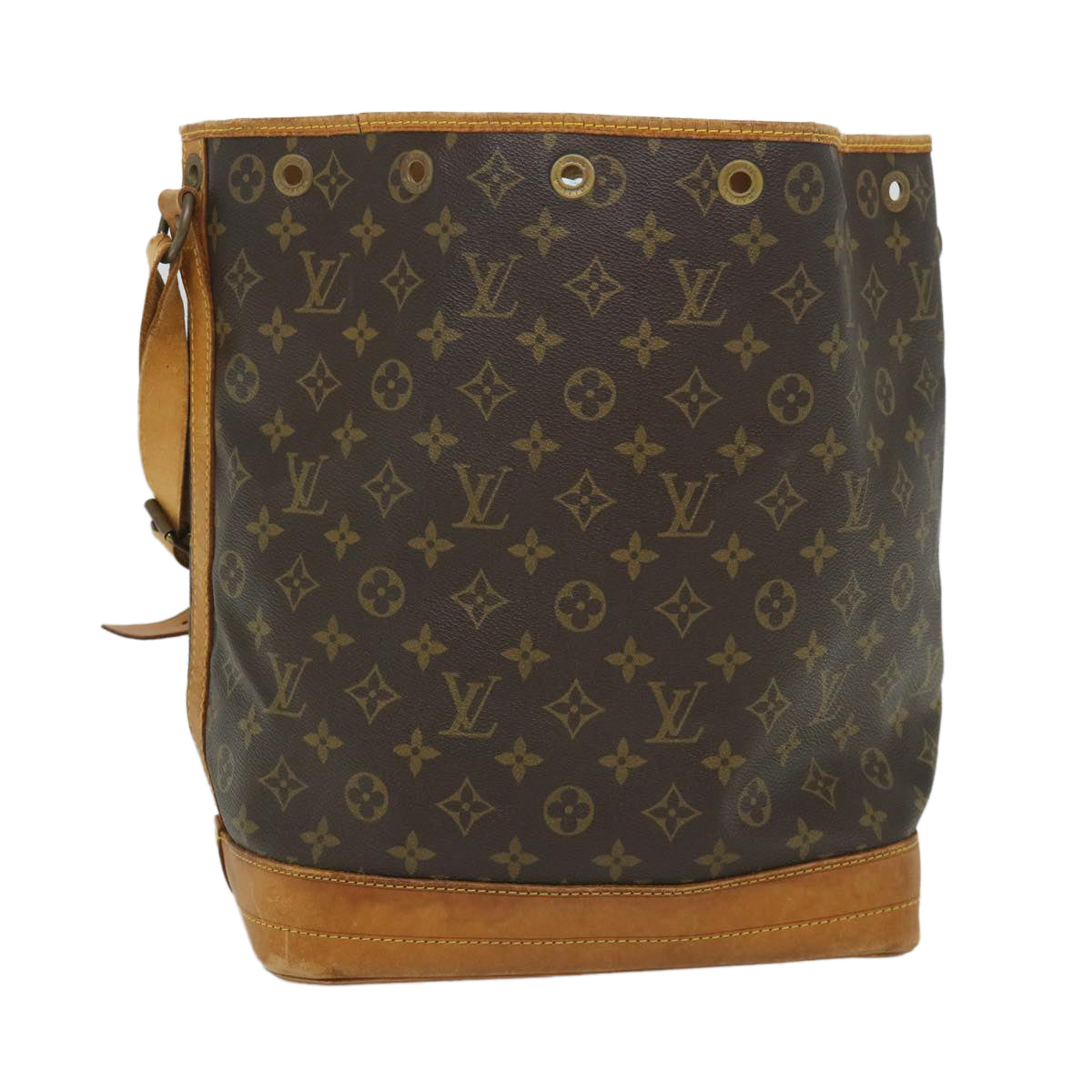 LOUIS VUITTON Monogram Noe Shoulder Bag M42224 LV Auth th4174