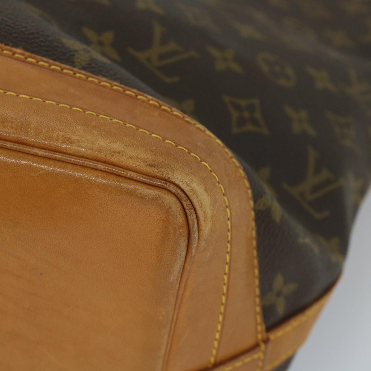 LOUIS VUITTON Monogram Noe Shoulder Bag M42224 LV Auth th4174