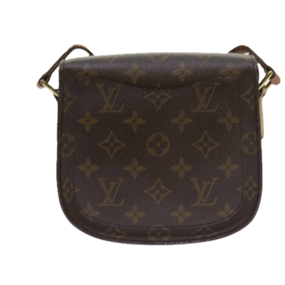 LOUIS VUITTON Monogram Saint Cloud PM Shoulder Bag M51244 LV Auth th4212