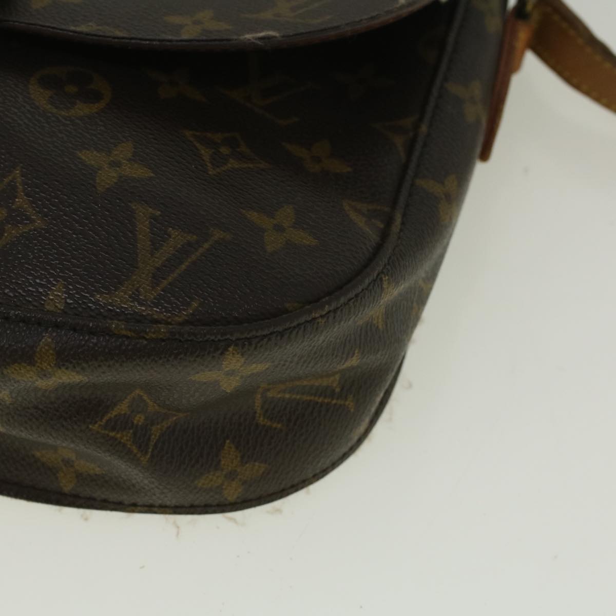 LOUIS VUITTON Monogram Saint Cloud GM Shoulder Bag M51242 LV Auth th4218