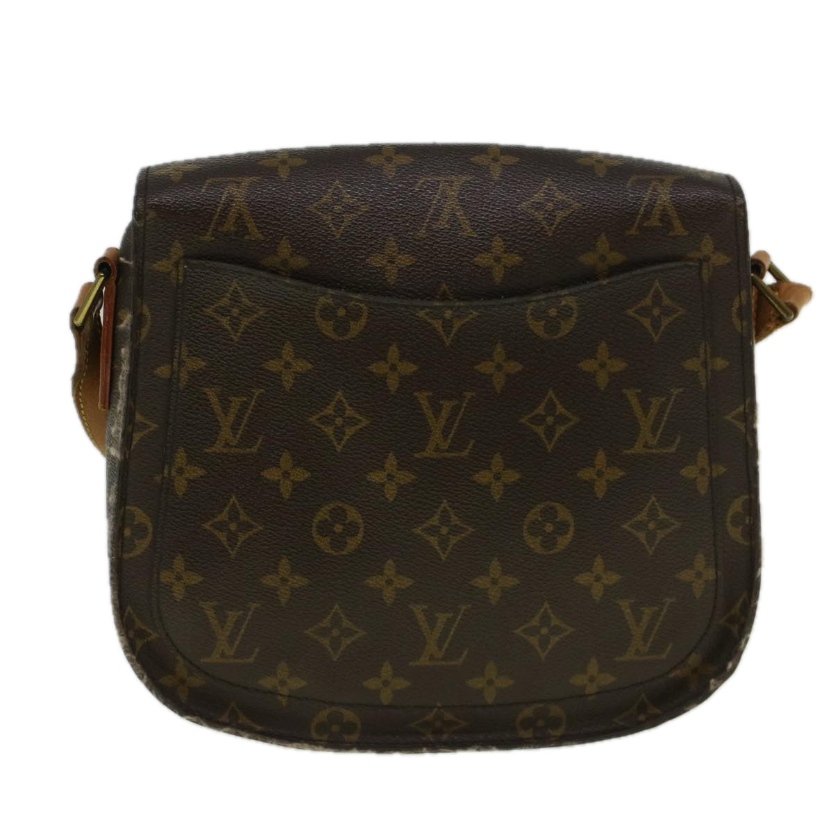 LOUIS VUITTON Monogram Saint Cloud GM Shoulder Bag M51242 LV Auth th4218 - 0