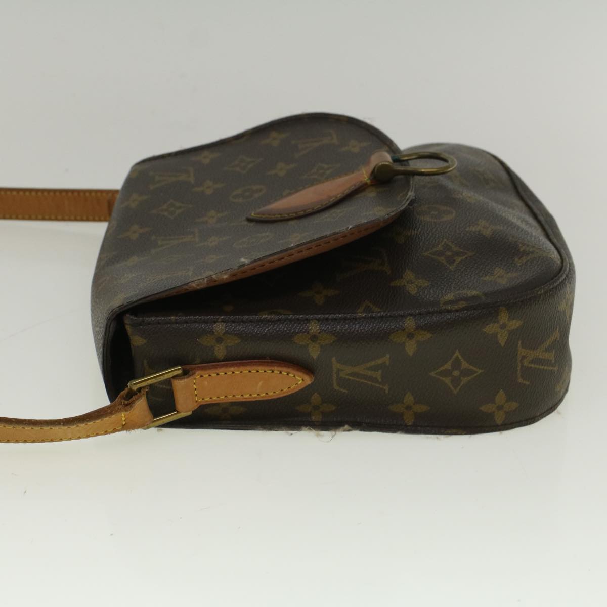 LOUIS VUITTON Monogram Saint Cloud GM Shoulder Bag M51242 LV Auth th4218