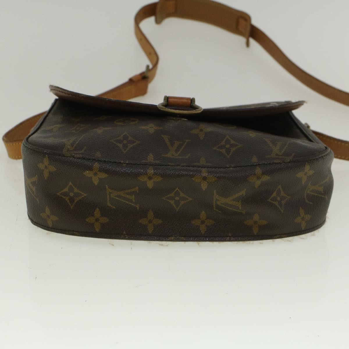 LOUIS VUITTON Monogram Saint Cloud GM Shoulder Bag M51242 LV Auth th4218