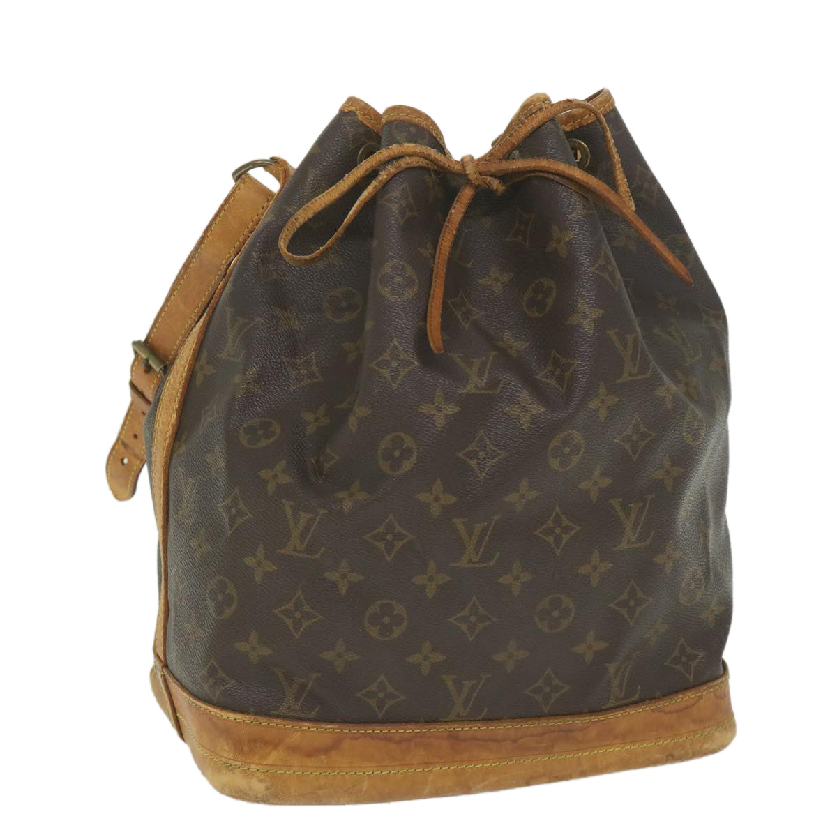 LOUIS VUITTON Monogram Noe Shoulder Bag M42224 LV Auth th4225