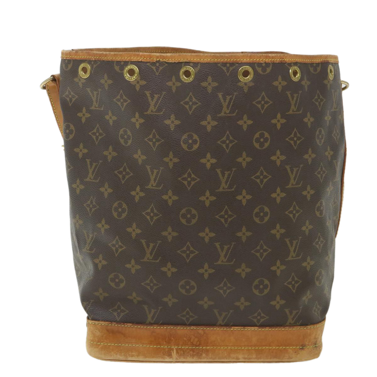 LOUIS VUITTON Monogram Noe Shoulder Bag M42224 LV Auth th4239