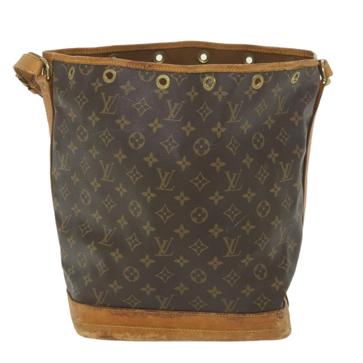 LOUIS VUITTON Monogram Noe Shoulder Bag M42224 LV Auth th4239 - 0