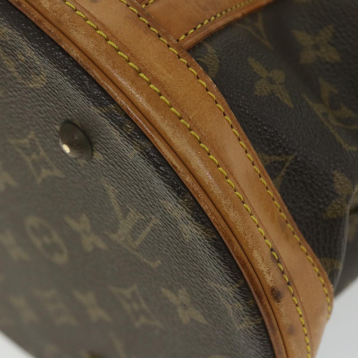 LOUIS VUITTON Monogram Bucket GM Shoulder Bag Vintage M42236 LV Auth th4255