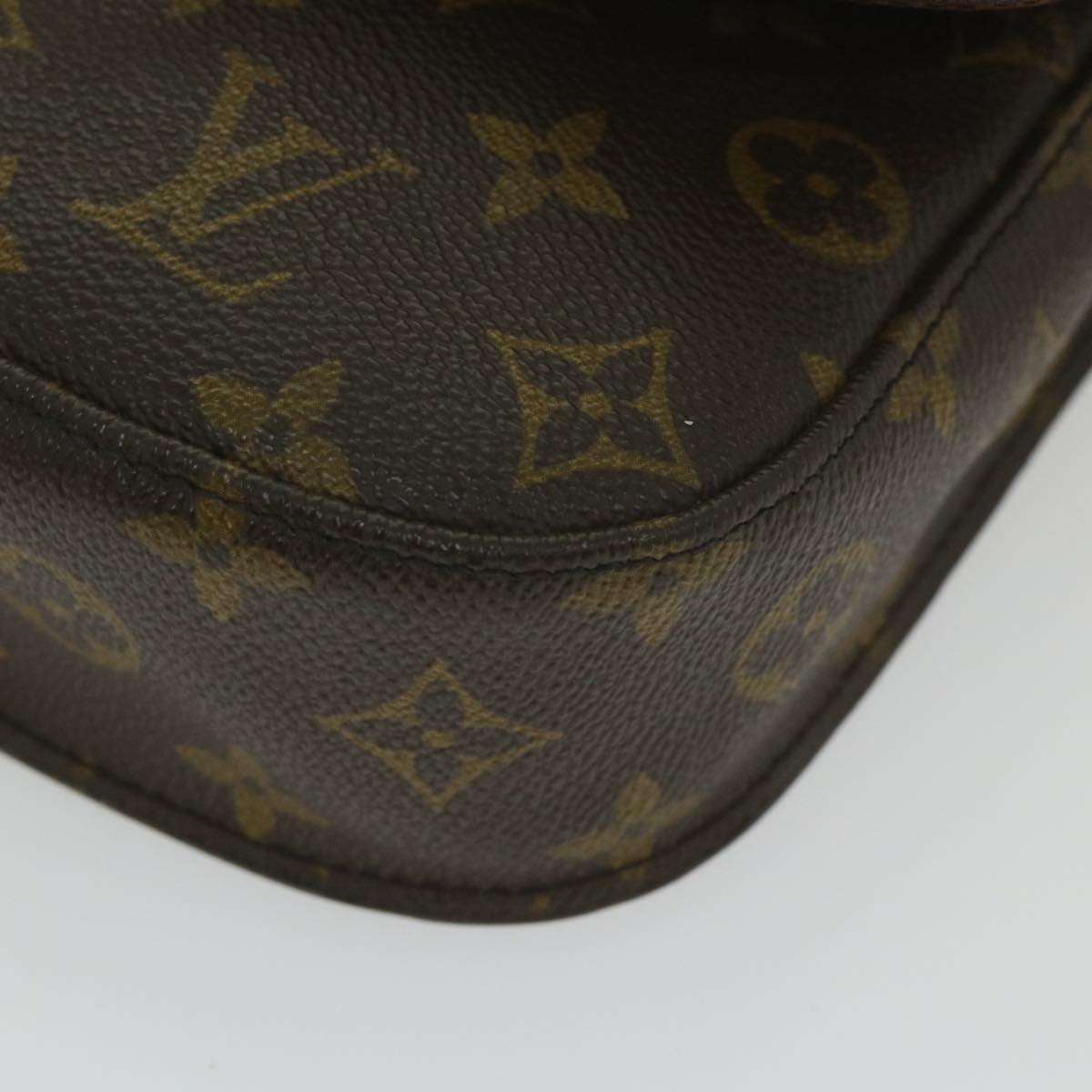 LOUIS VUITTON Monogram Saint Cloud MM Shoulder Bag M51243 LV Auth th4258