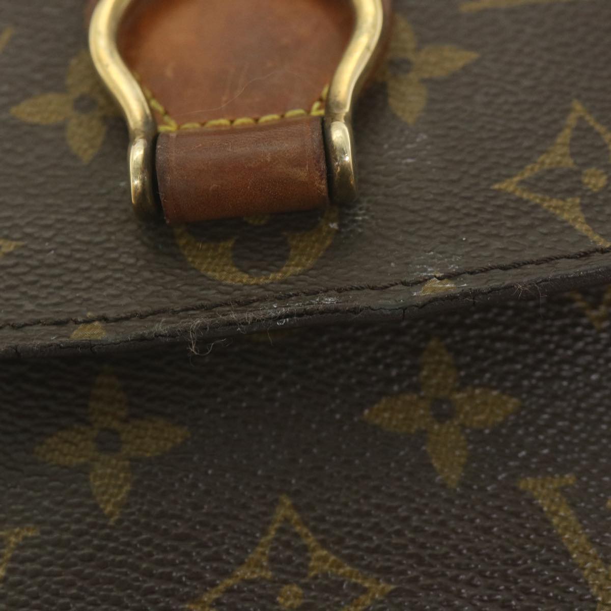 LOUIS VUITTON Monogram Saint Cloud MM Shoulder Bag M51243 LV Auth th4258