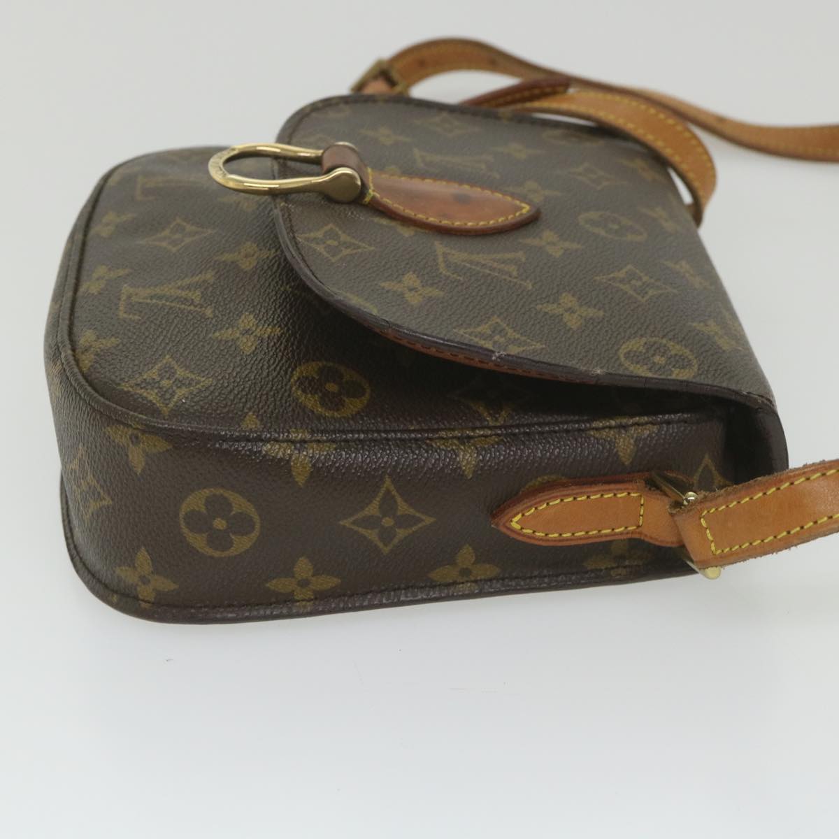 LOUIS VUITTON Monogram Saint Cloud MM Shoulder Bag M51243 LV Auth th4258