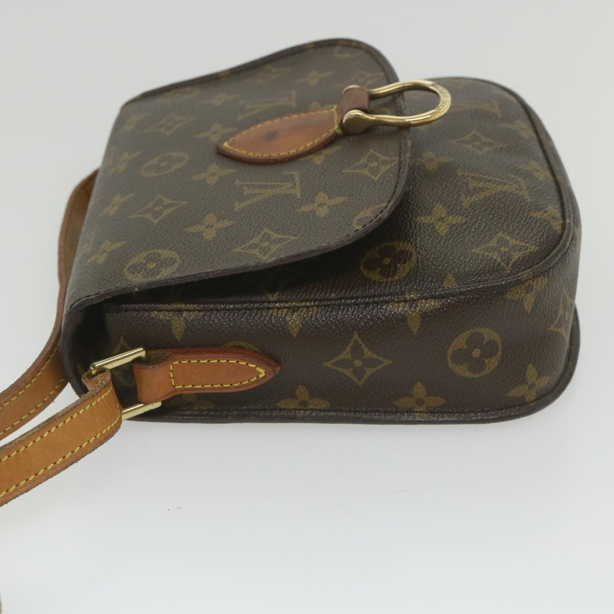 LOUIS VUITTON Monogram Saint Cloud MM Shoulder Bag M51243 LV Auth th4258