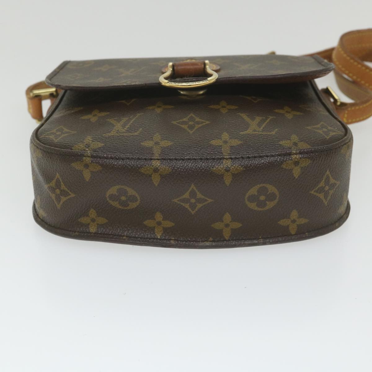 LOUIS VUITTON Monogram Saint Cloud MM Shoulder Bag M51243 LV Auth th4258