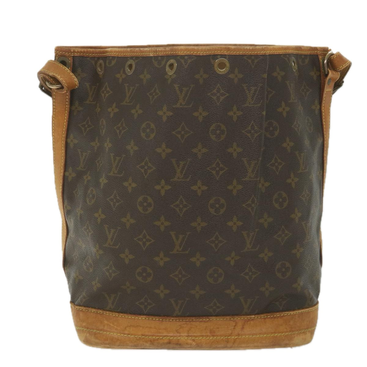 LOUIS VUITTON Monogram Noe Shoulder Bag M42224 LV Auth th4273 - 0