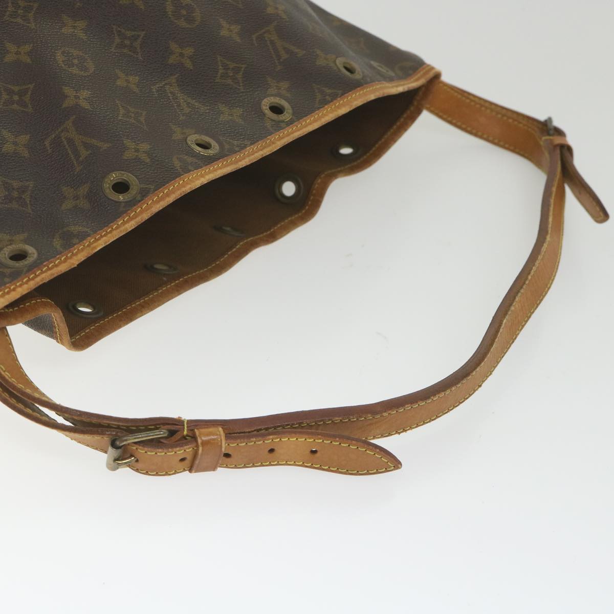 LOUIS VUITTON Monogram Noe Shoulder Bag M42224 LV Auth th4273