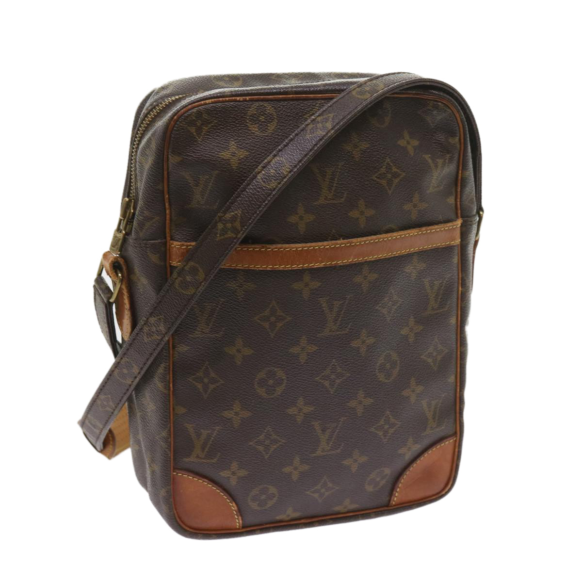 LOUIS VUITTON Monogram Danube MM Shoulder Bag M45264 LV Auth th4274