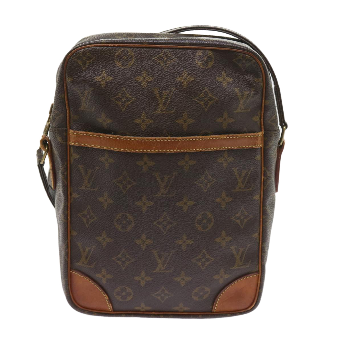 LOUIS VUITTON Monogram Danube MM Shoulder Bag M45264 LV Auth th4274