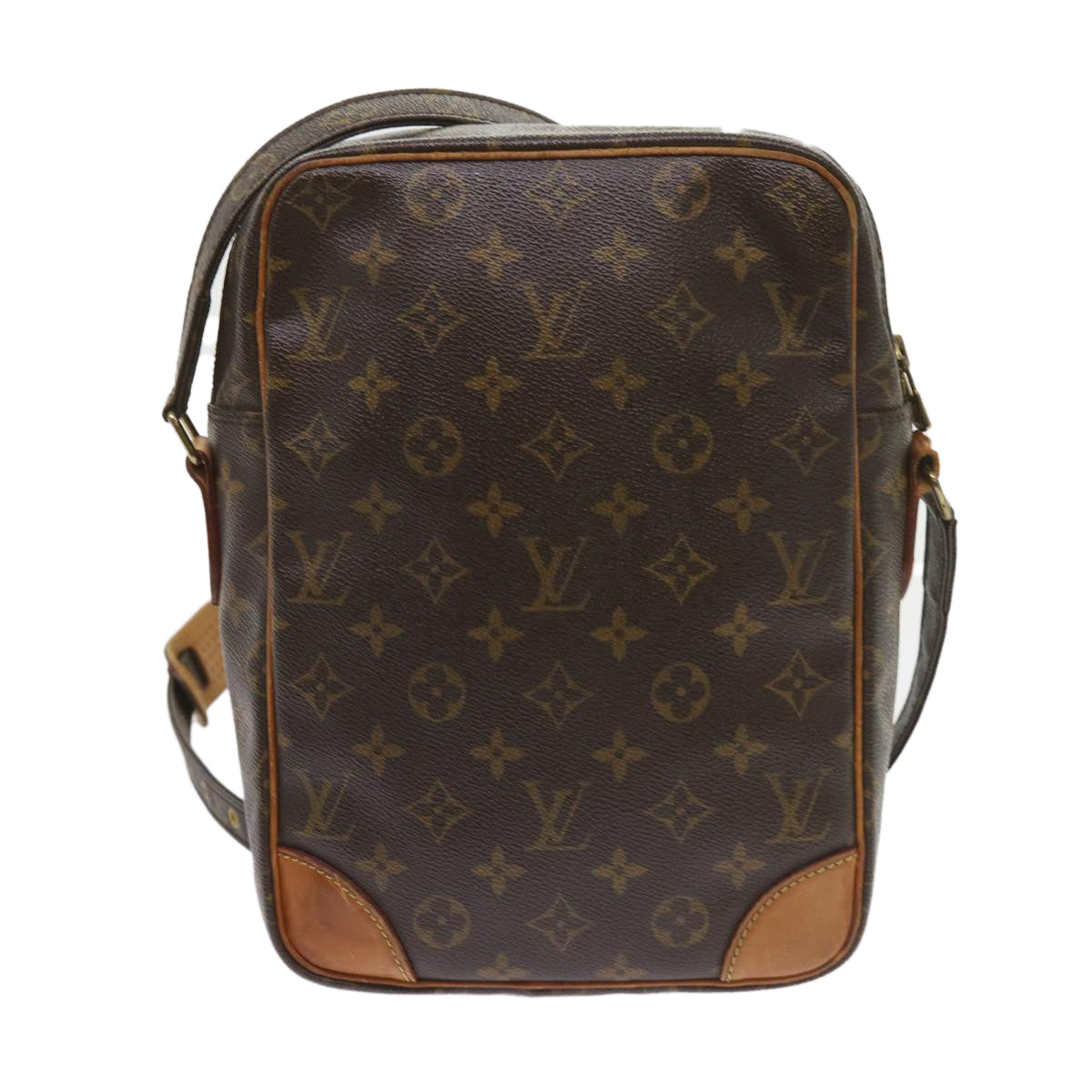 LOUIS VUITTON Monogram Danube MM Shoulder Bag M45264 LV Auth th4274