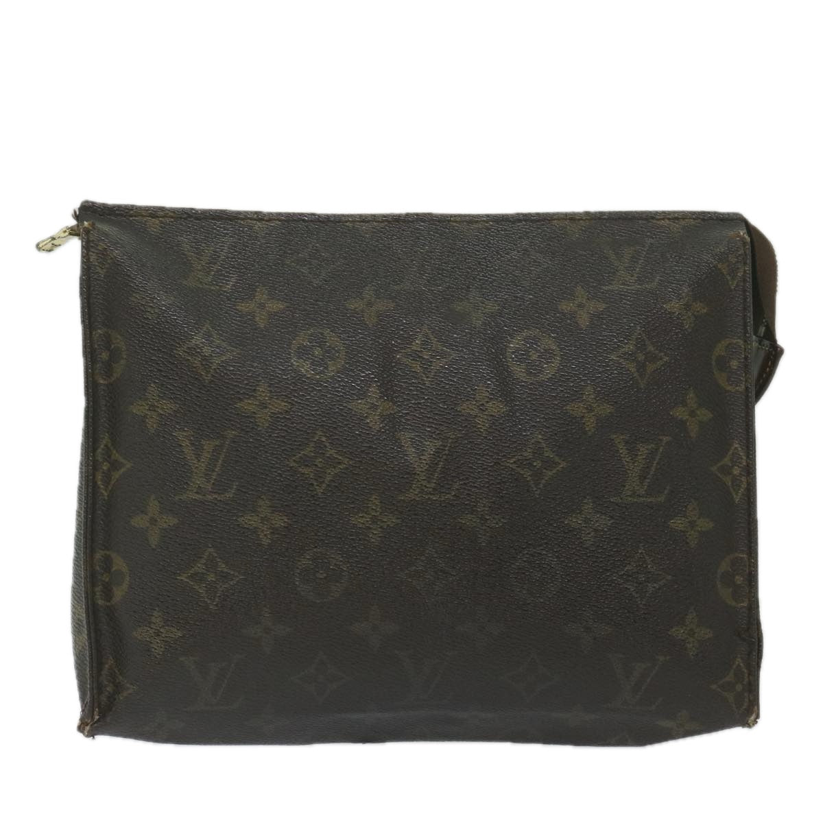 LOUIS VUITTON Monogram Poche Toilette 26 Pouch M47542 LV Auth th4330