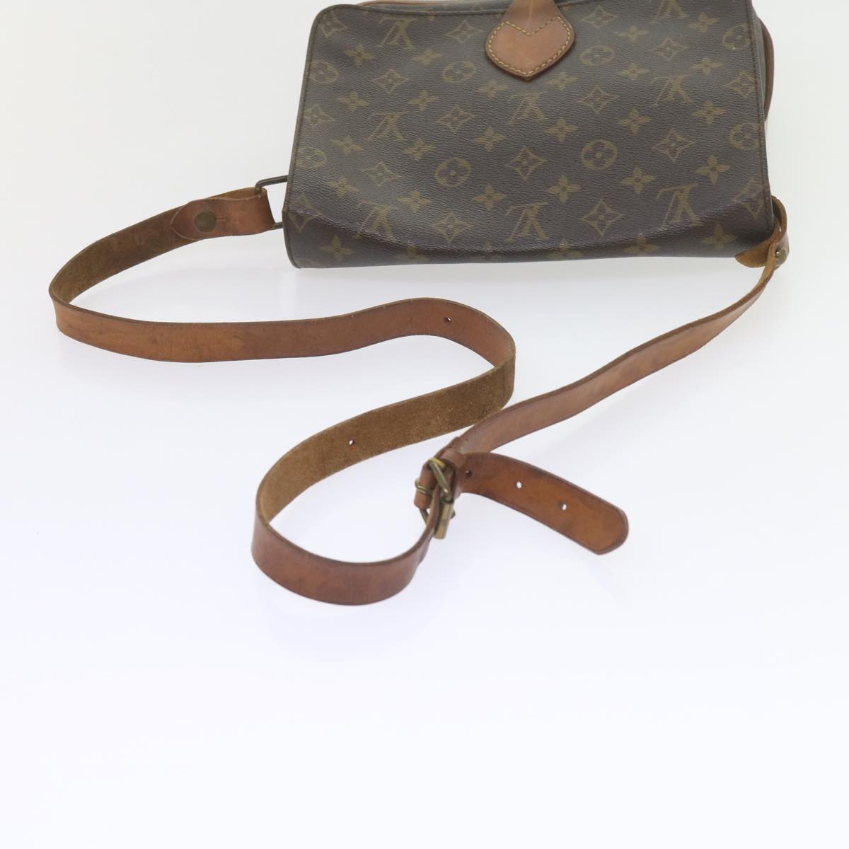 LOUIS VUITTON Monogram Cartouchiere GM Shoulder Bag M51252 LV Auth th4334