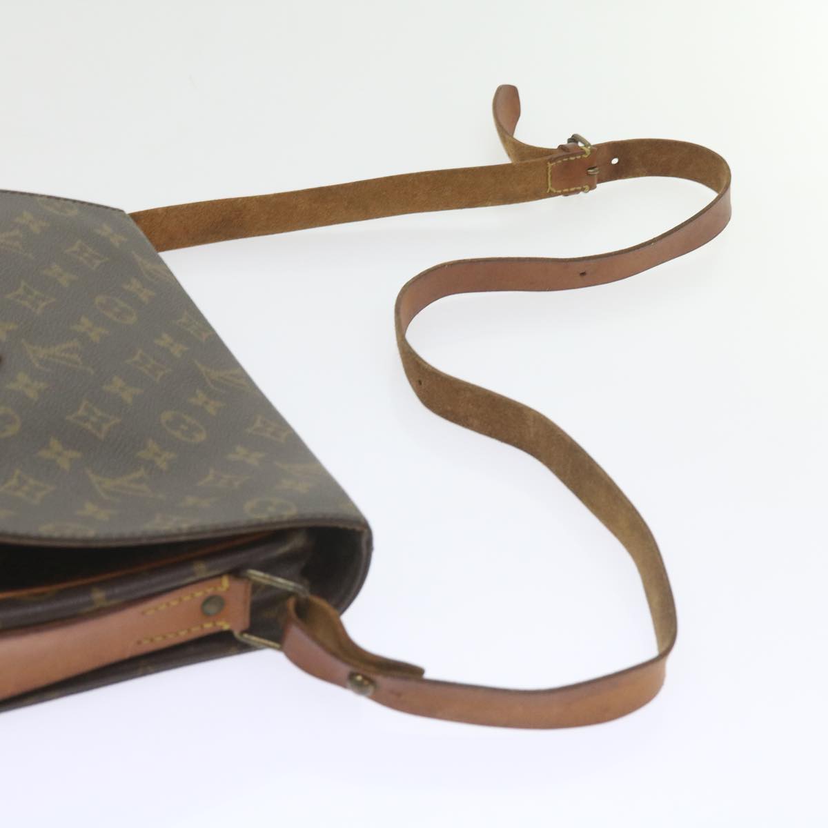 LOUIS VUITTON Monogram Cartouchiere GM Shoulder Bag M51252 LV Auth th4334