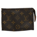 LOUIS VUITTON Monogram Poche Toilette 15 Pouch M47546 LV Auth th4338-13