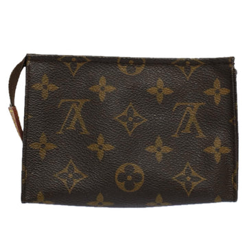 LOUIS VUITTON Monogram Poche Toilette 15 Pouch M47546 LV Auth th4338 - 0