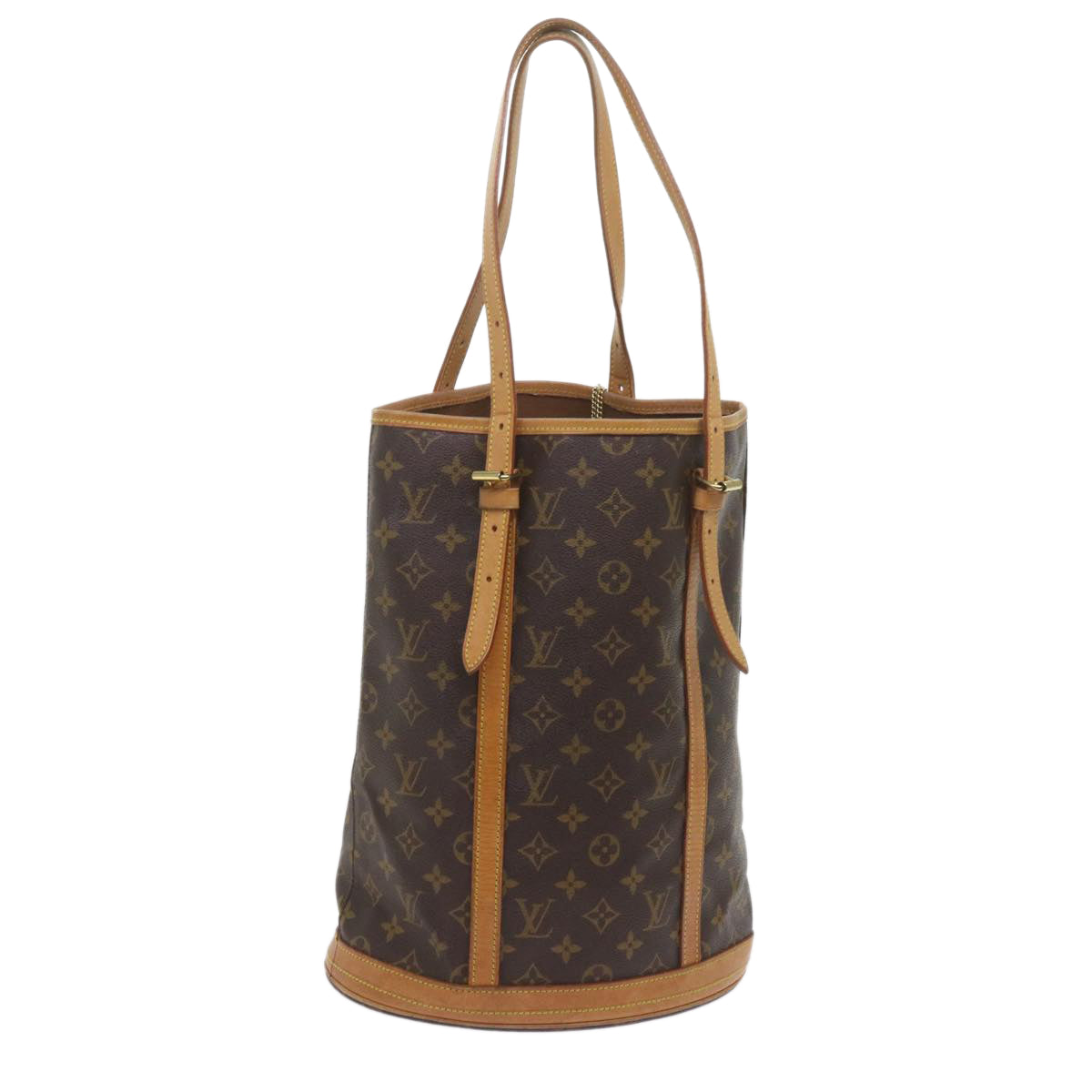 LOUIS VUITTON Monogram Bucket GM Shoulder Bag M42236 LV Auth th4364