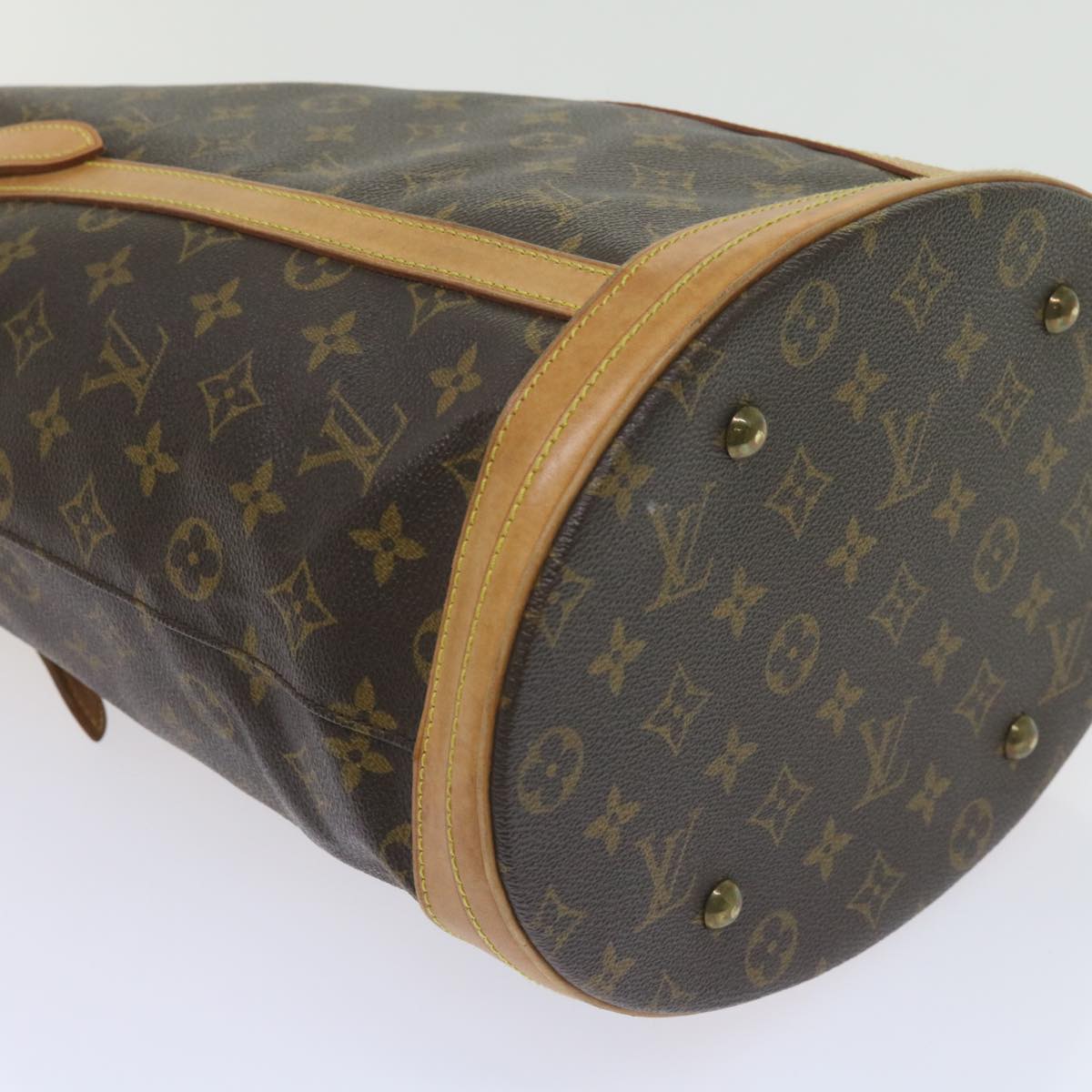 LOUIS VUITTON Monogram Bucket GM Shoulder Bag M42236 LV Auth th4364