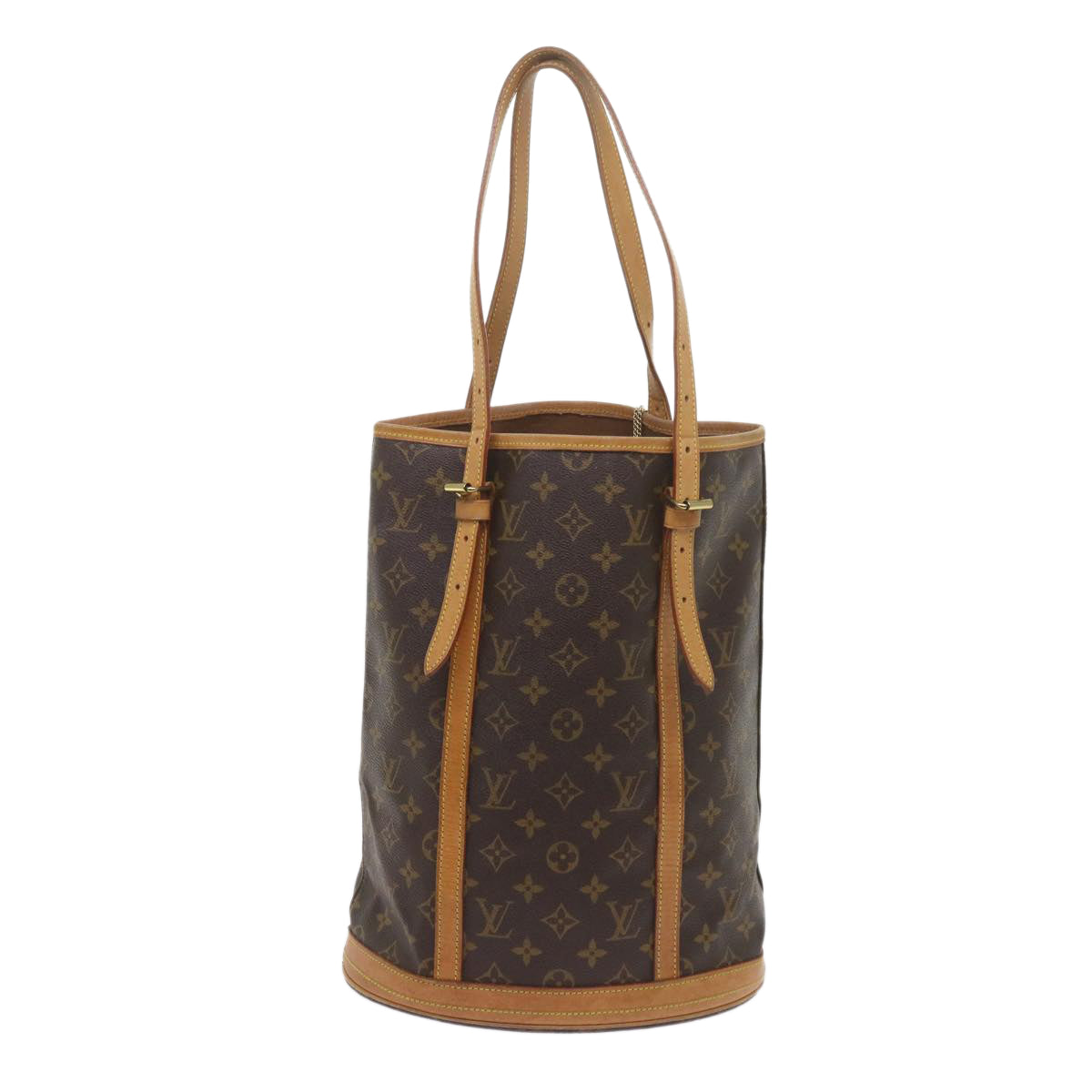 LOUIS VUITTON Monogram Bucket GM Shoulder Bag M42236 LV Auth th4364