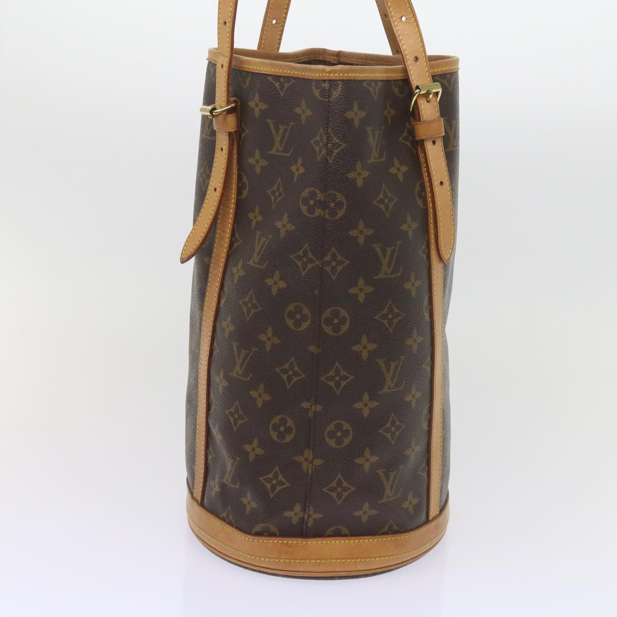 LOUIS VUITTON Monogram Bucket GM Shoulder Bag M42236 LV Auth th4364