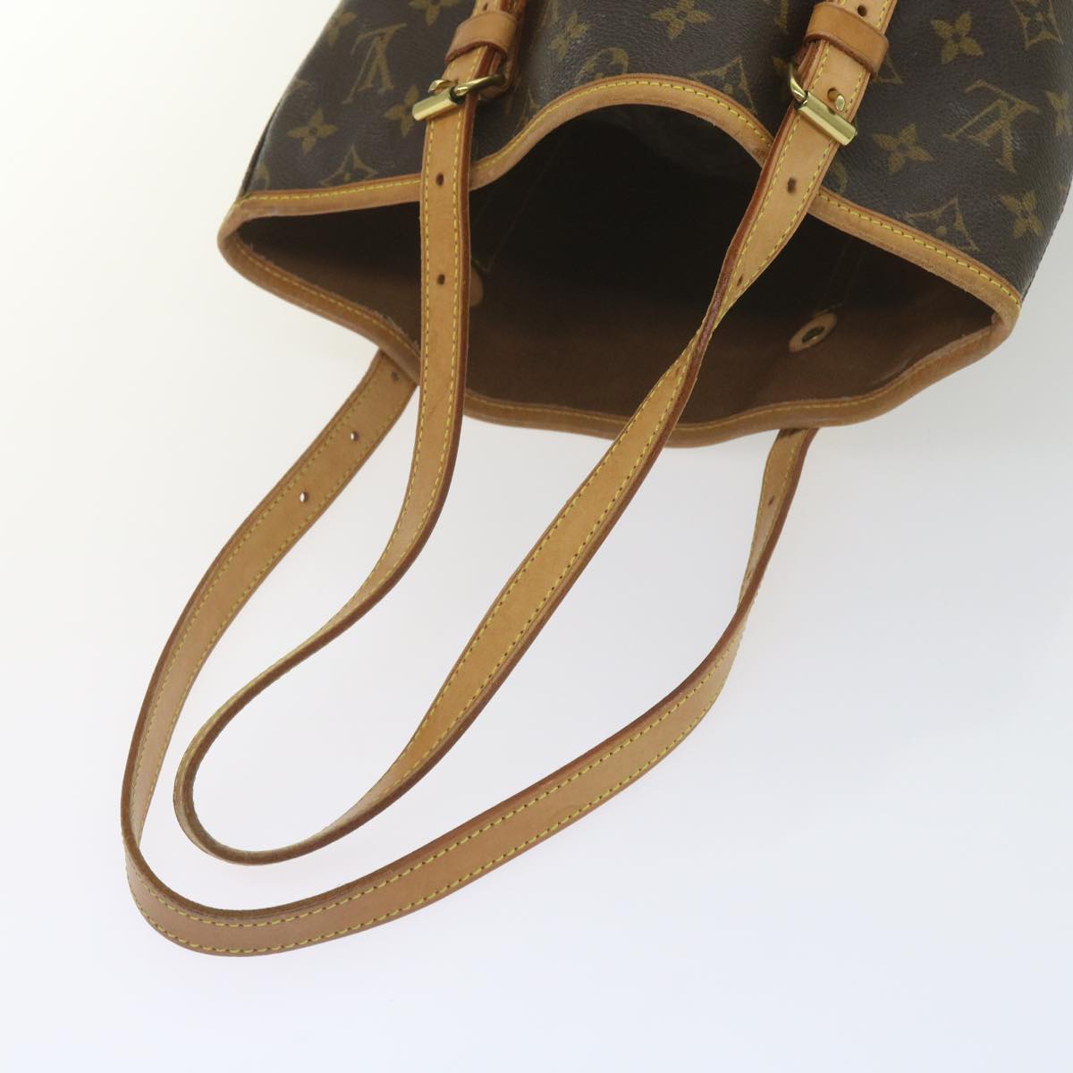 LOUIS VUITTON Monogram Bucket GM Shoulder Bag M42236 LV Auth th4364