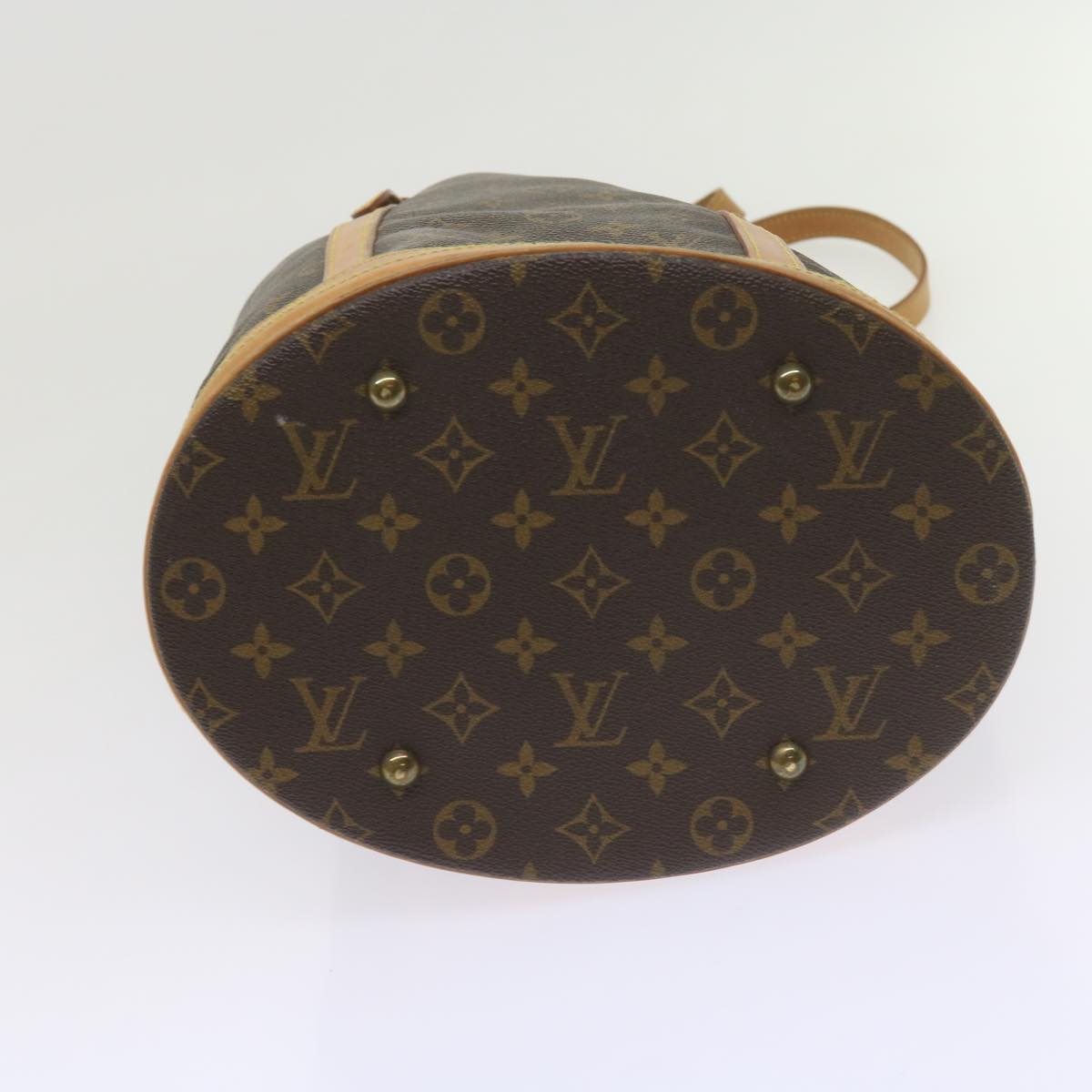 LOUIS VUITTON Monogram Bucket GM Shoulder Bag M42236 LV Auth th4364