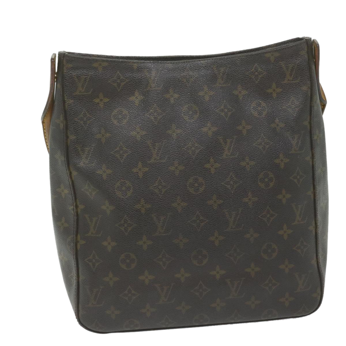 LOUIS VUITTON Monogram Looping GM Shoulder Bag M51145 LV Auth th4374 - 0